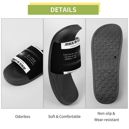 Personalized Casual Unisex PVC Slippers