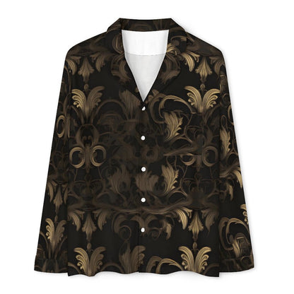 BLACK & GOLD ACCENT Night Suit for Men