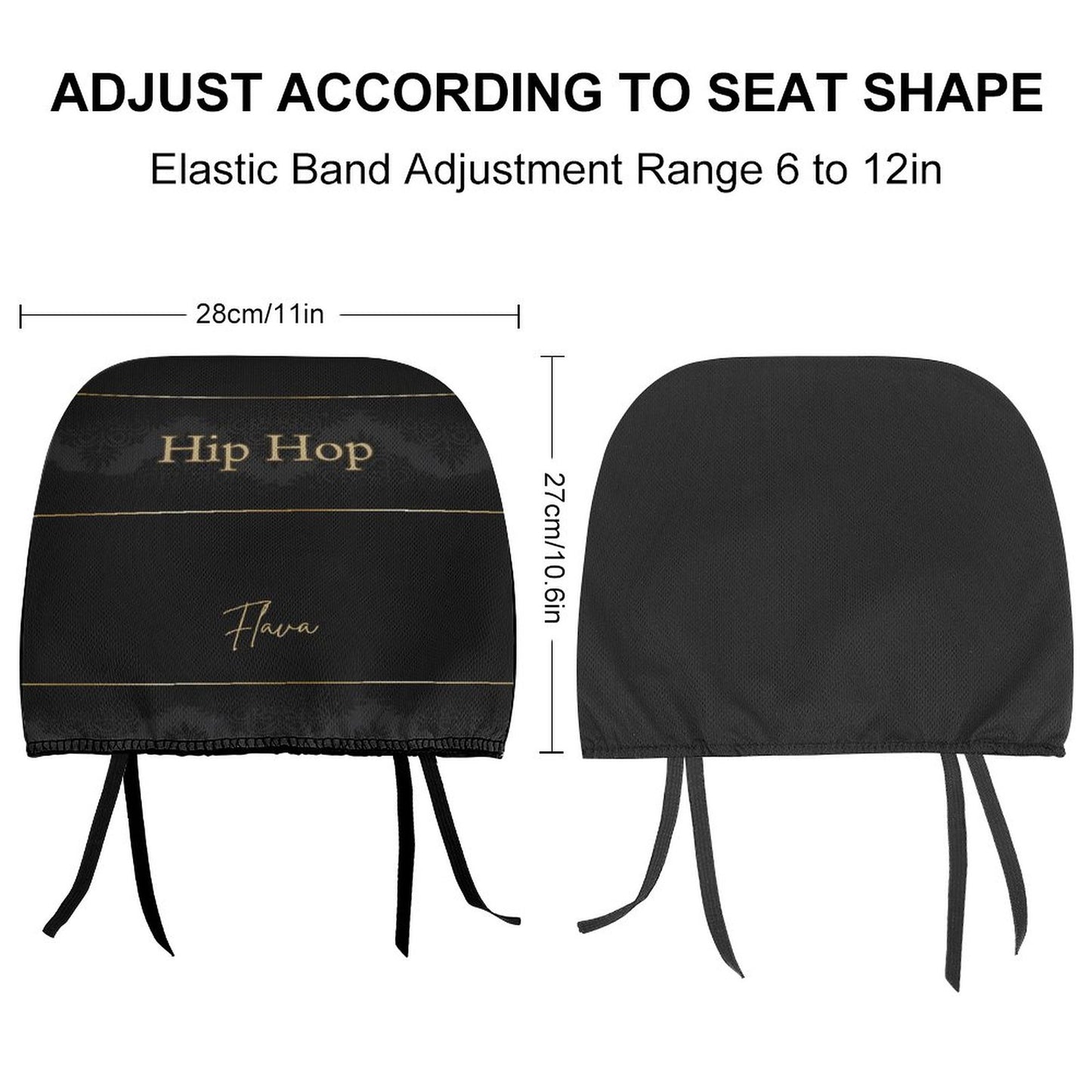 Custom Car Headrest Covers