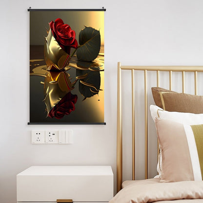 Canvas Hanging Poster with Scrolls-16"x24"/ 40x60cm