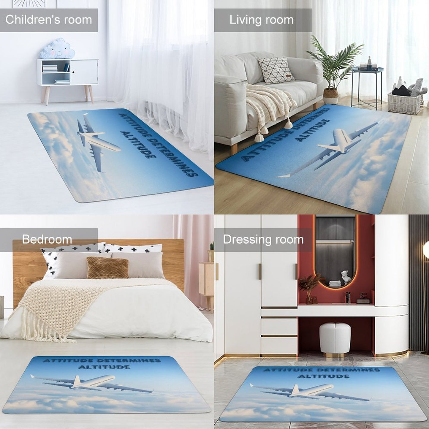 Coral Velvet Floor Mat for Home-60"x40"
