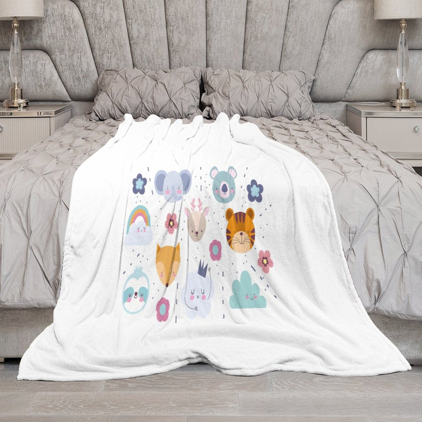 280gsm Flannel Blanket-50"x60" (Dual-sided Printing)