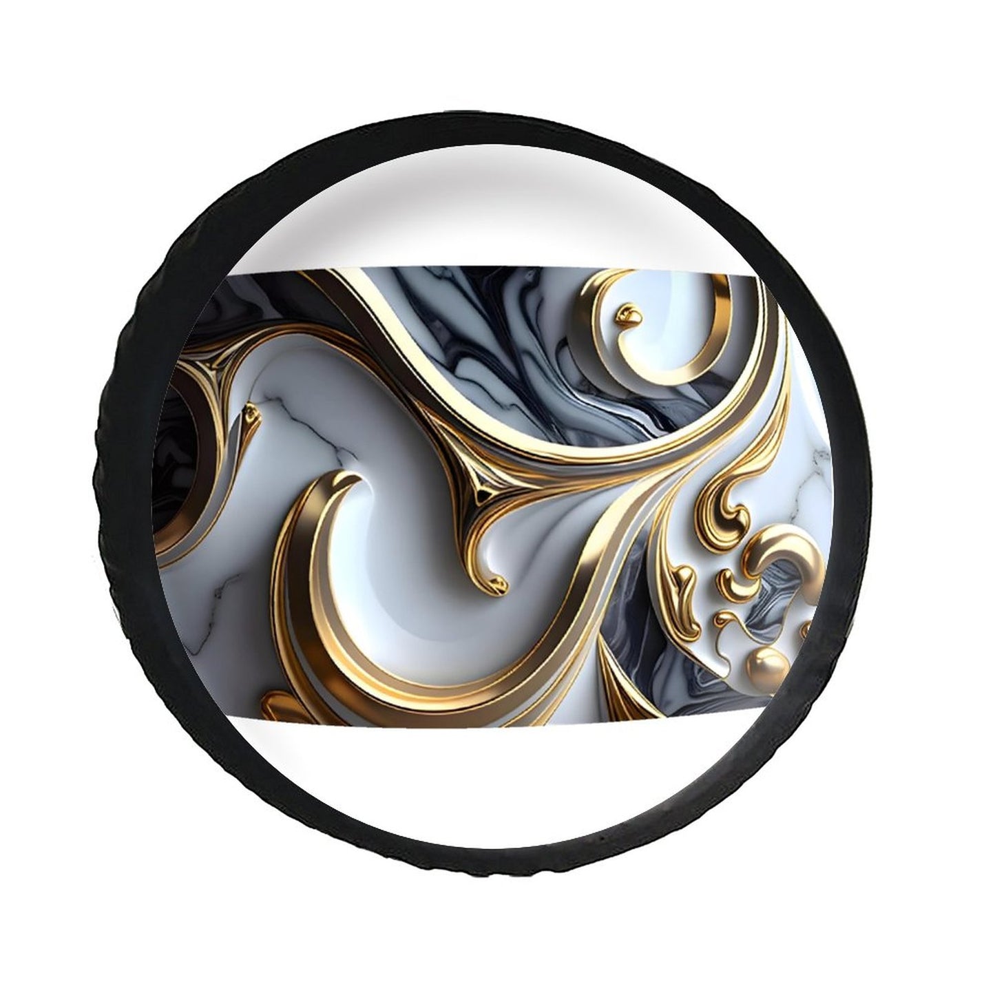 Leather Tire Cover(One-sided Printing)