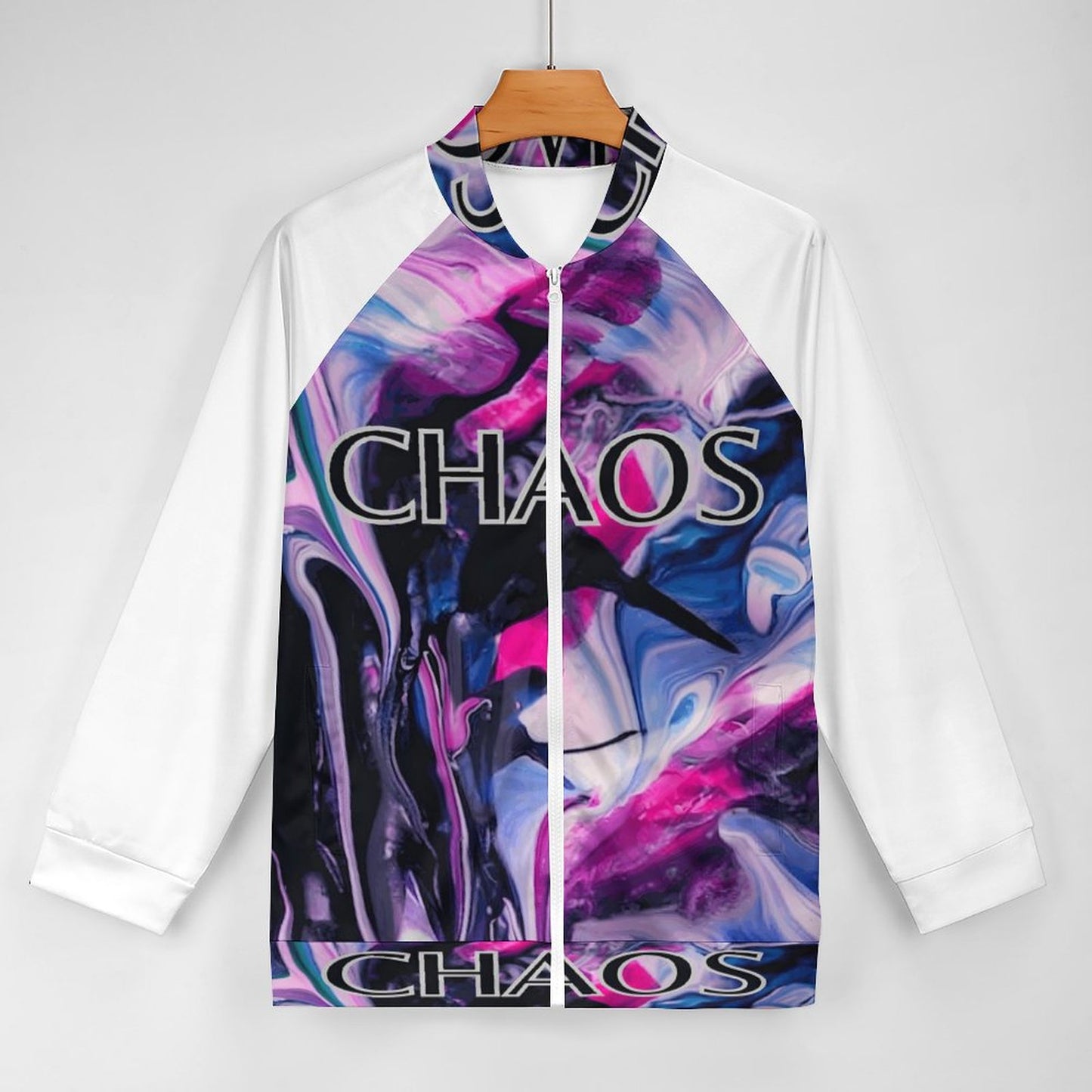 CHAOS Raglan Zipper Jacket-SMALL-5XL