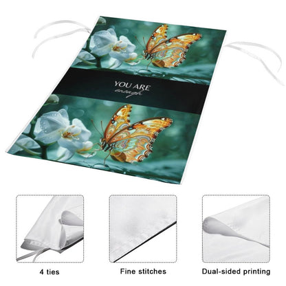 Garden Flag (2 Pics on 2 Sides)-12"x18"-YOU ARE ENOUGH
