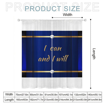 Sheer Curtain(All-Over Printing)