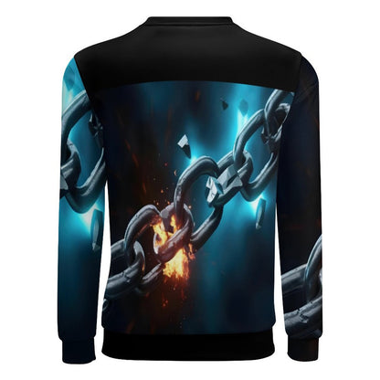 250gsm Round Neck Men's Sweatshirt 4T35 (All-Over Printing)