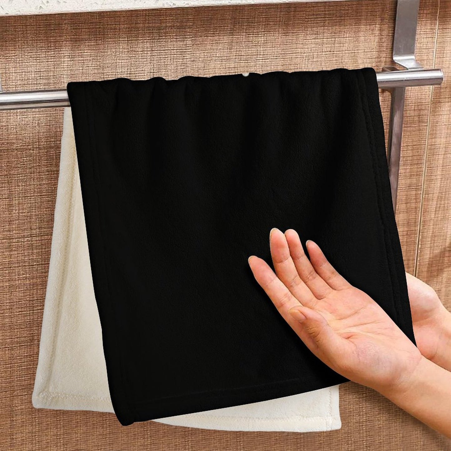 Coral Velvet Towel