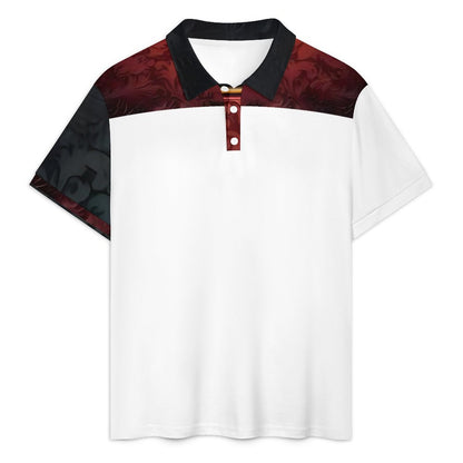 200gsm Short Sleeve Men's POLO Shirt Set A46TZ (All-Over Printing)