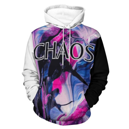 CHAOS Hoodie with Double-layer Cap-SMALL-6XL