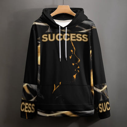 230gsm Men's Cool Hoodie with Double-layer Cap (All-Over Printing)
