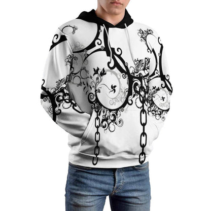 230gsm Men's Cool Hoodie with Double-layer Cap (All-Over Printing)