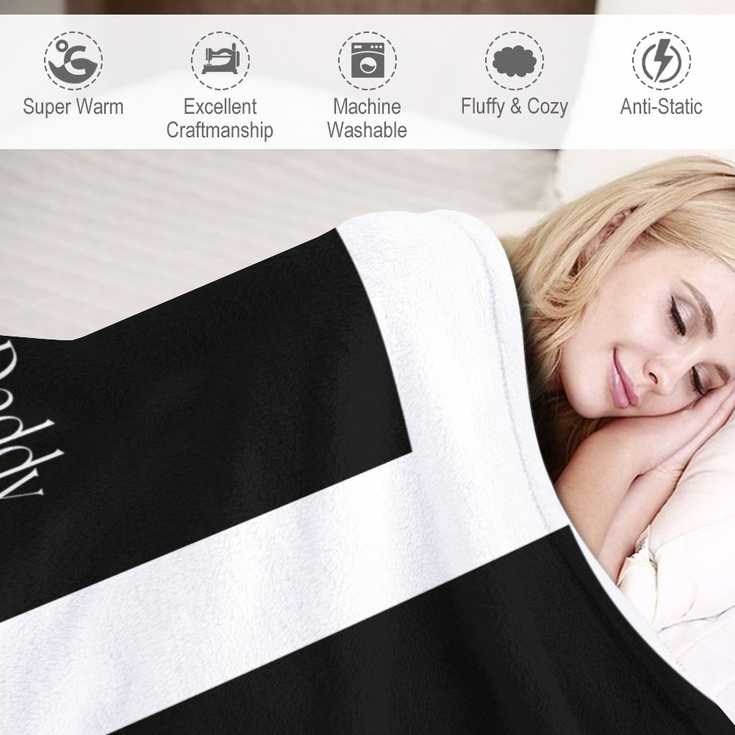 280gsm Flannel Blanket-70"x80" (Dual-sided Printing)