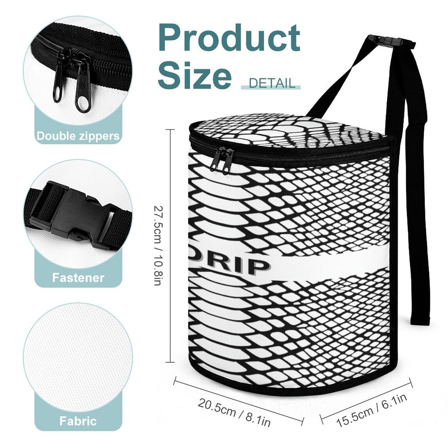 Collapsible Car Trash Bin