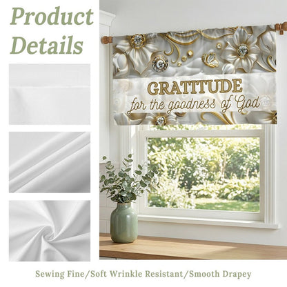 Short Window Curtains(All-Over Printing)