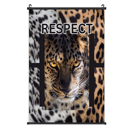 Canvas Hanging Poster with Scrolls-16"x24"/ 40x60cm