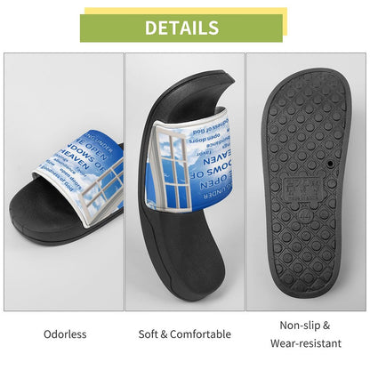 Personalized Casual Unisex PVC Slippers