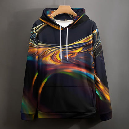 230gsm Men's Cool Hoodie with Double-layer Cap (All-Over Printing)