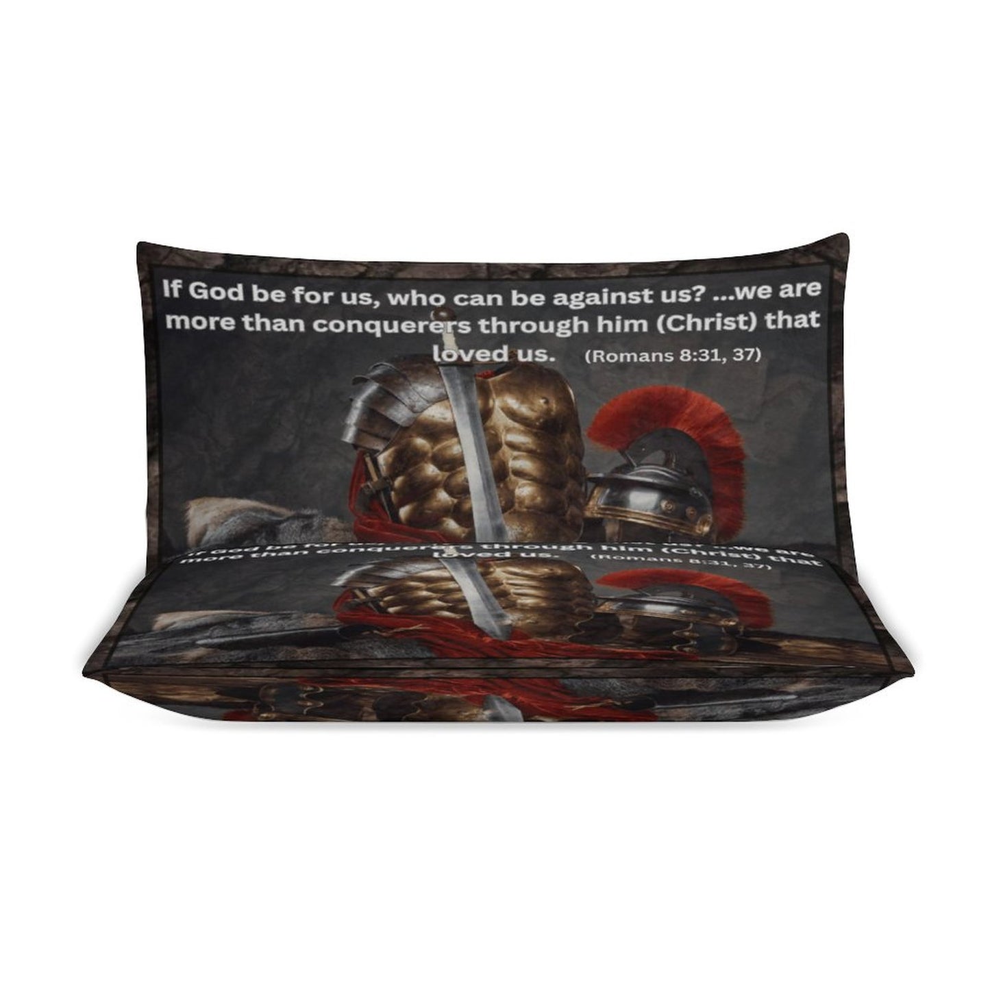 3-Piece Bedding Set-90"x90"/ 229x229cm (Dual-sided Printing)