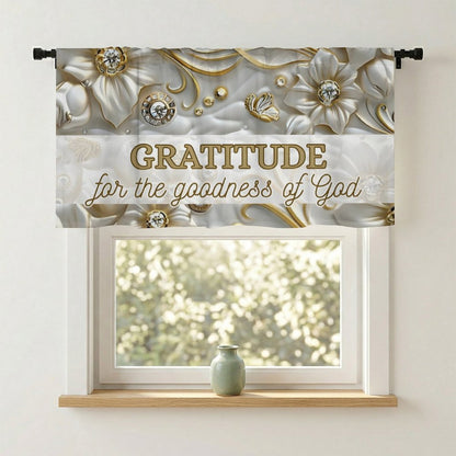 Short Window Curtains(All-Over Printing)