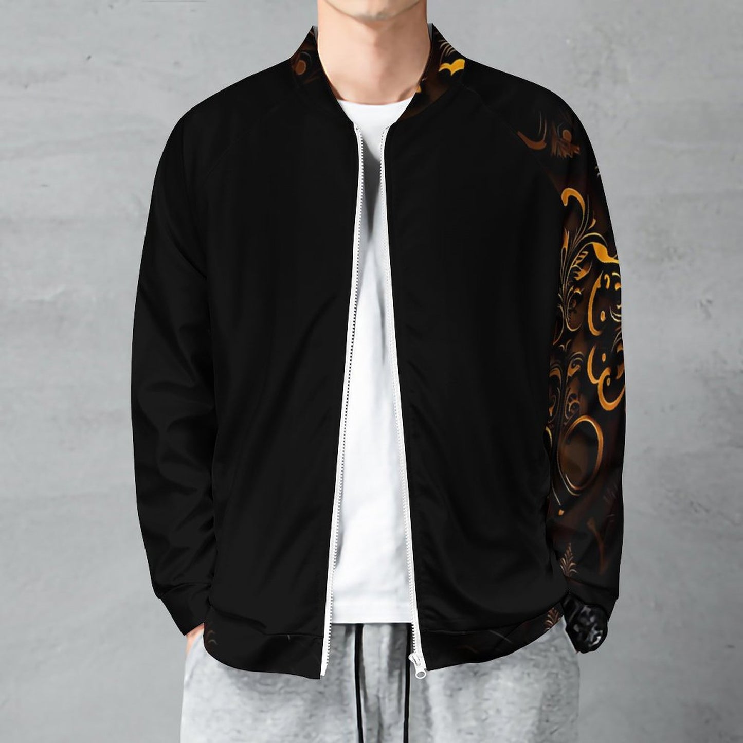 Raglan Zip-up Shirt WY10 (All-Over Printing)
