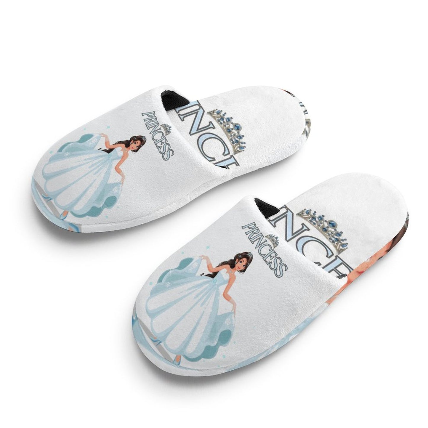 Flannel Children's Cotton Slippers (All-Over Printing)