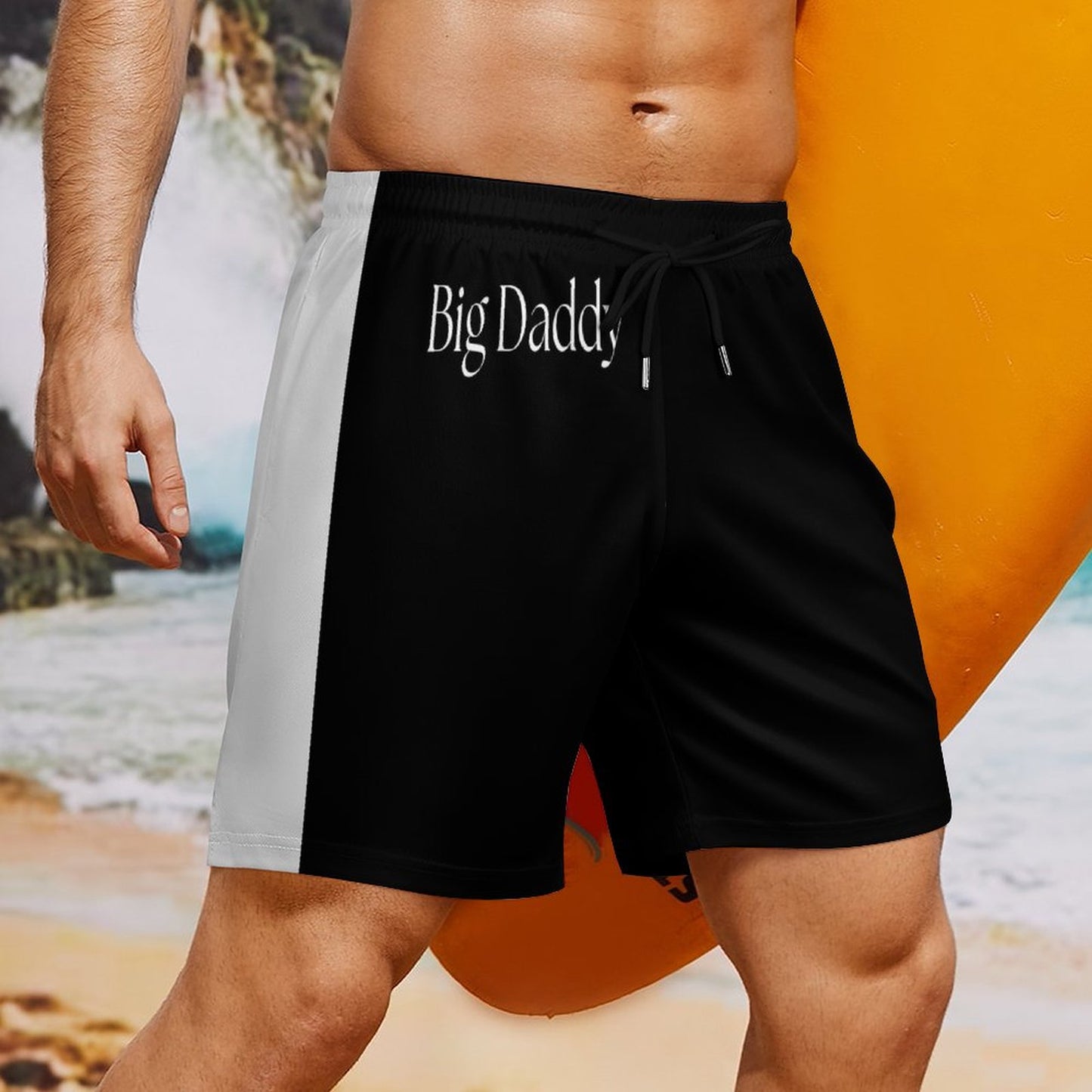 Men's Hawaiian shorts with 4 Pockets-BIG DADDY