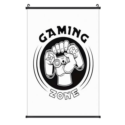 Canvas Hanging Poster with Scrolls-16"x24"/ 40x60cm-GAMING