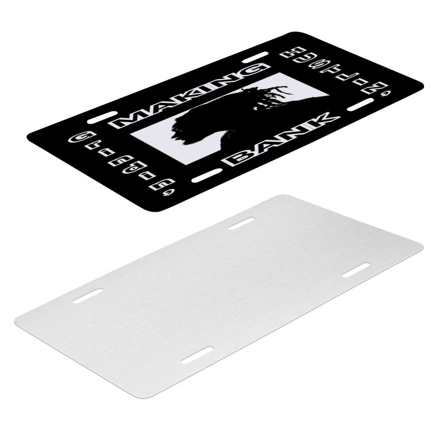 Car License Plate-11.8”x5.9”