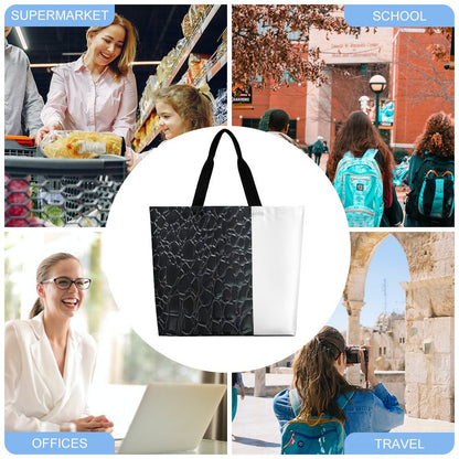 Large One Shoulder Shopping Bag (All-Over Printing)