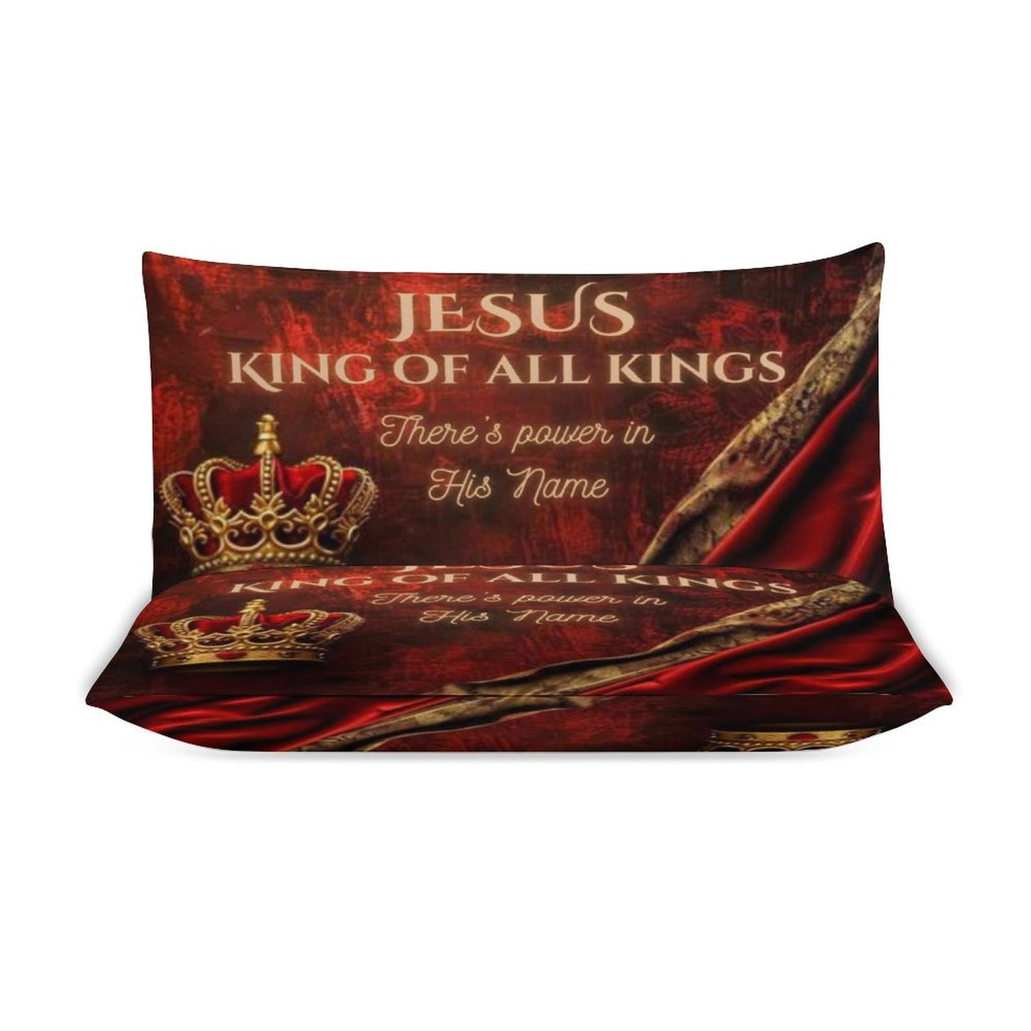 3-Piece Bedding Set-90"x90"/ 229x229cm (Dual-sided Printing)