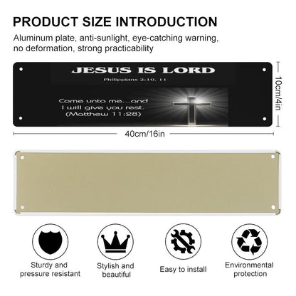 Slim Metal Tin Sign