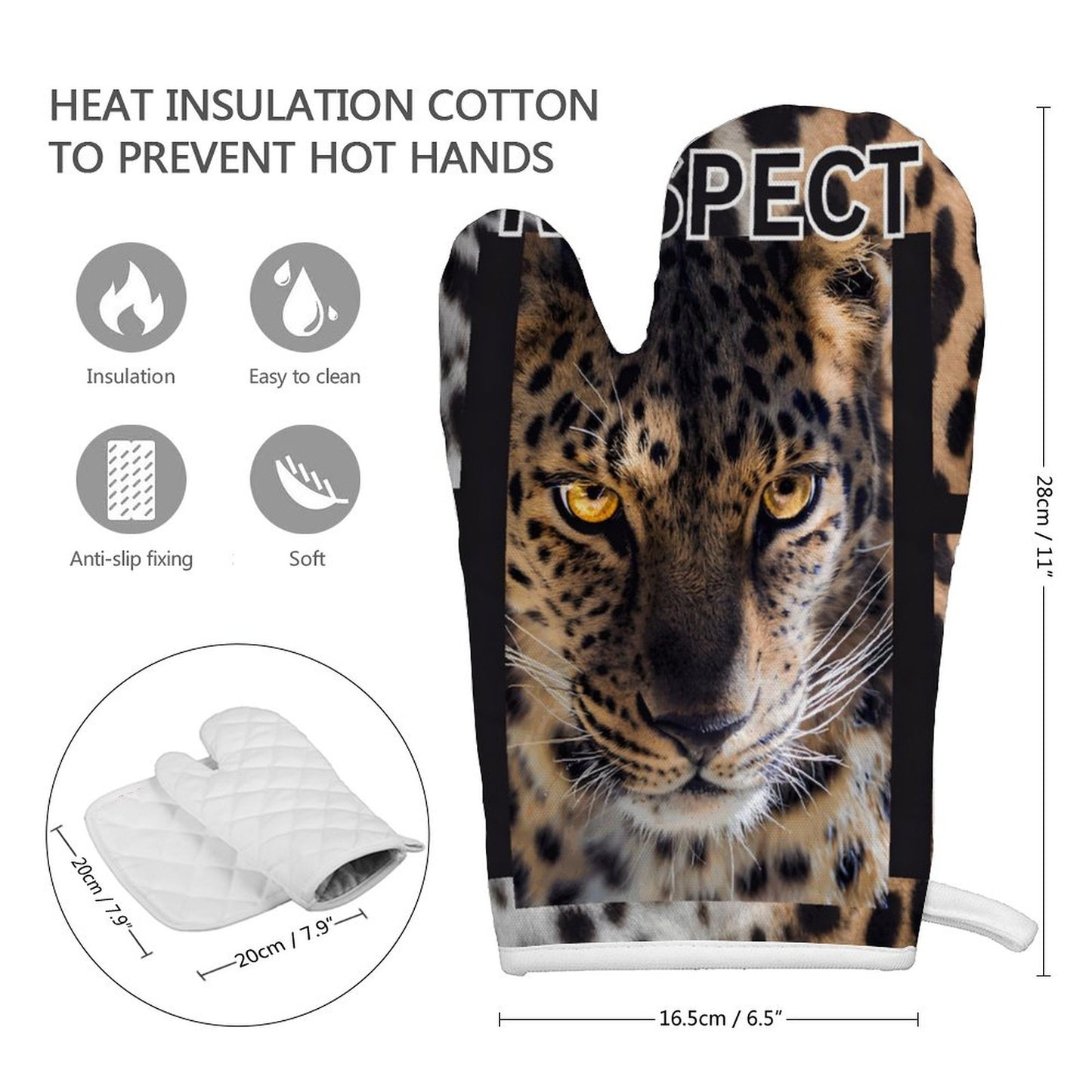 Oven Mitt Set of 2
