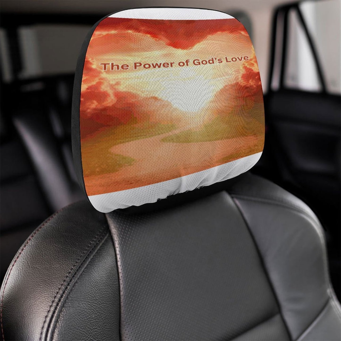 Custom Car Headrest Covers