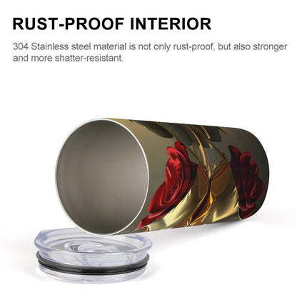 Insulated Drinking Cups with Lids
