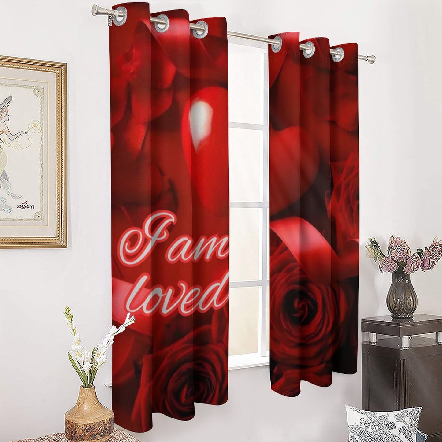 Grommet Curtain-52"x72"/ 132x183cm