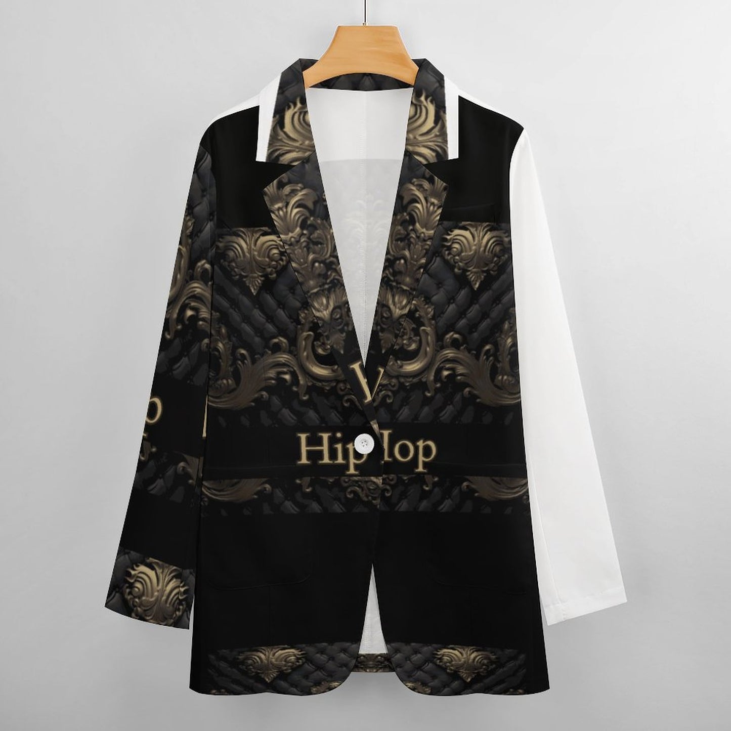 Women's Casual Blazer (All-Over Printing)