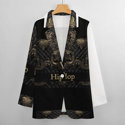 Women's Casual Blazer (All-Over Printing)