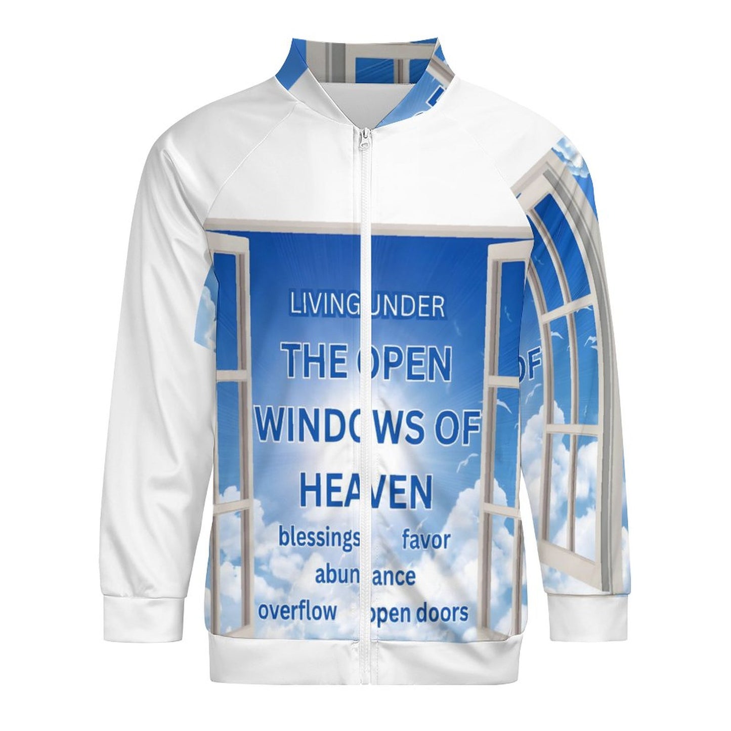 Raglan Zip-up Shirt(All-Over Printing)