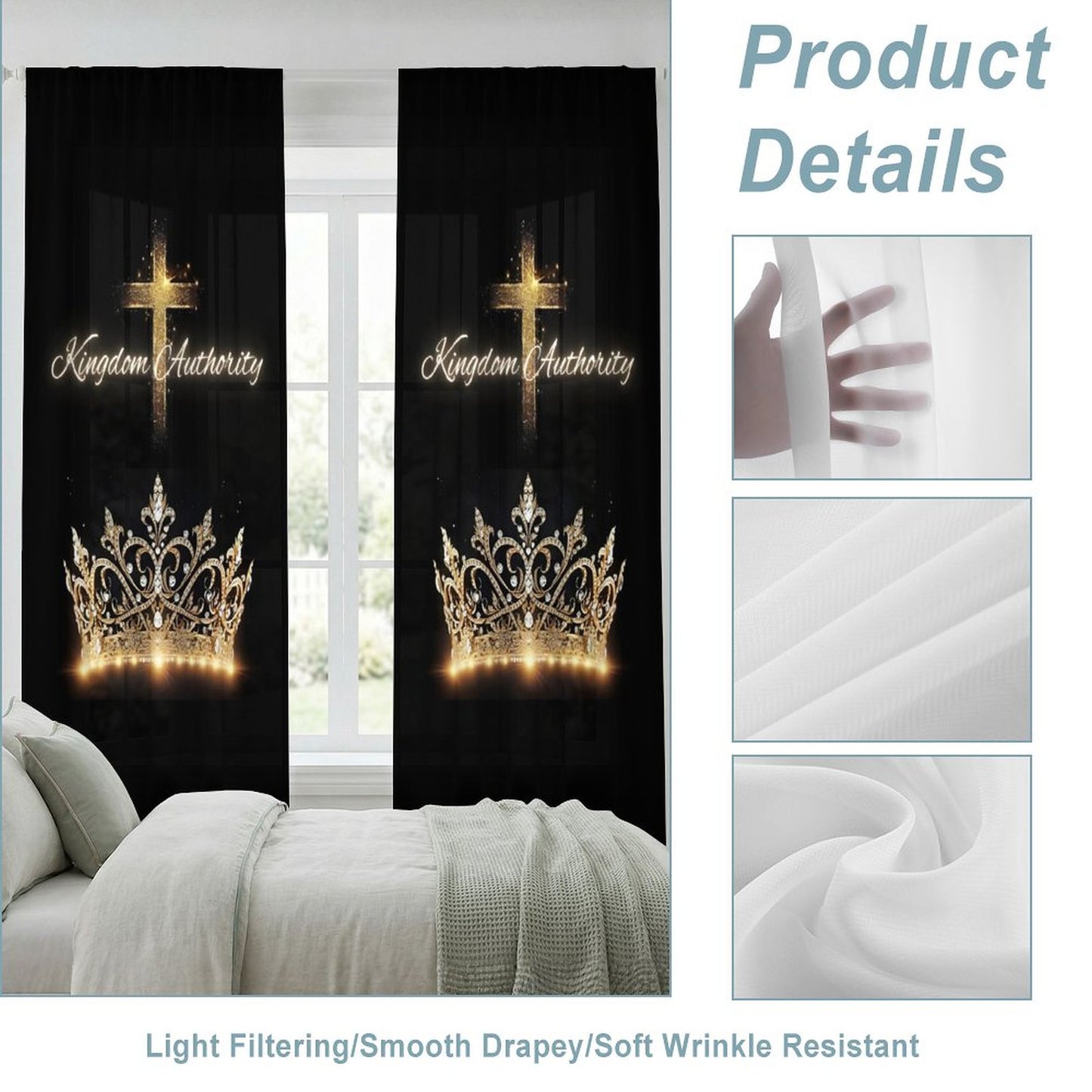 Sheer Curtain(All-Over Printing)