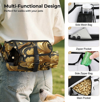 200gsm Pet Outdoor Training Storage Waist Bag(All-Over Printing)