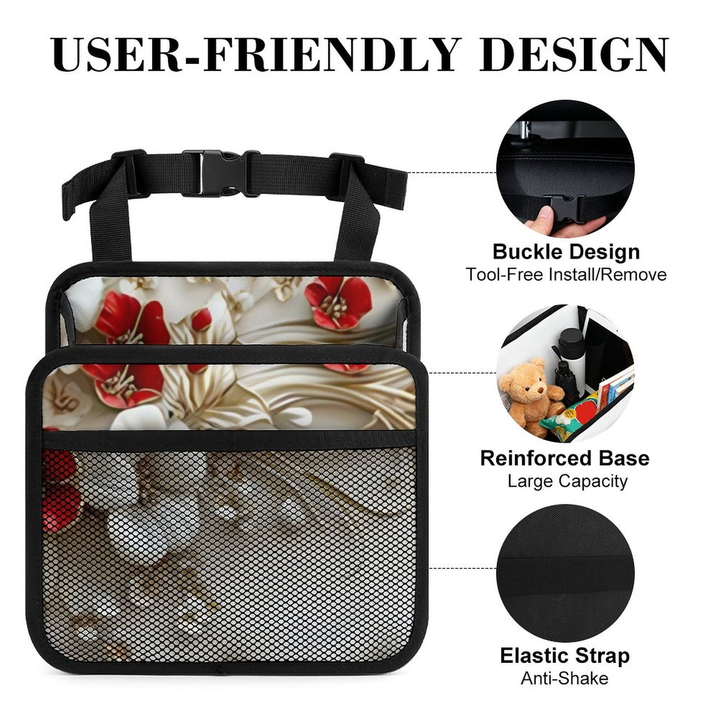 Car Seat Storage Bag(All-Over Printing)