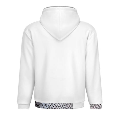 230gsm Full Zip up Hoodie with Plush Lining WZIP (All-Over Printing)