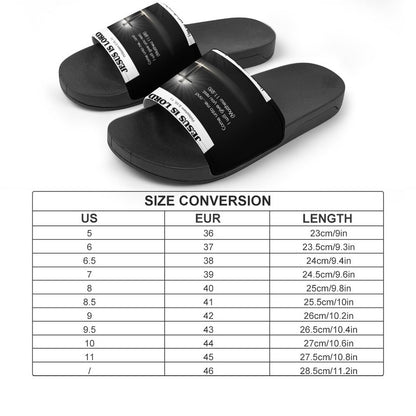 Personalized Casual Unisex PVC Slippers