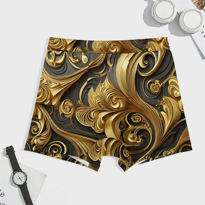 Milk Fiber Customized Boxer Shorts for Men(All-Over Printing)