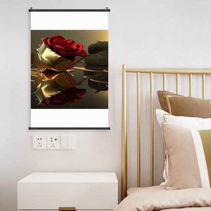 Canvas Hanging Poster with Scrolls-16"x24"/ 40x60cm