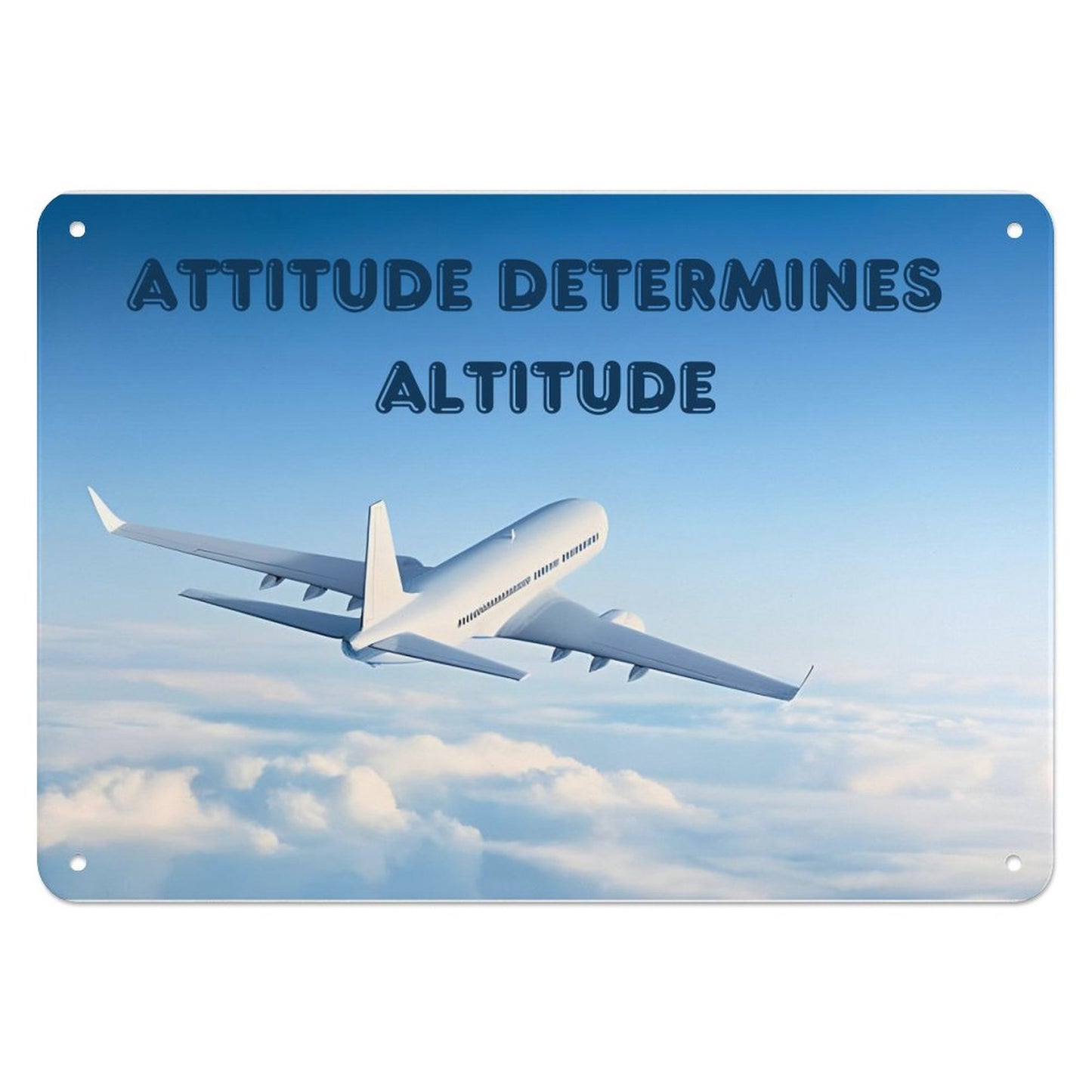 Horizontal Personalized Metal Wall Art Tin Sign-5.5"x7.9"/14x20cm
