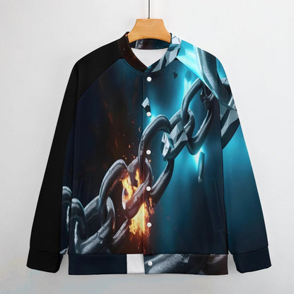 Men's Baseball Jacket (All-Over Printing)