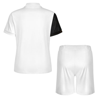 200gsm Short Sleeve Men's POLO Shirt Set A46TZ (All-Over Printing)