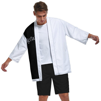 Drop Shoulder Male Kimono Cardigan ZS904 (All-Over Printing)